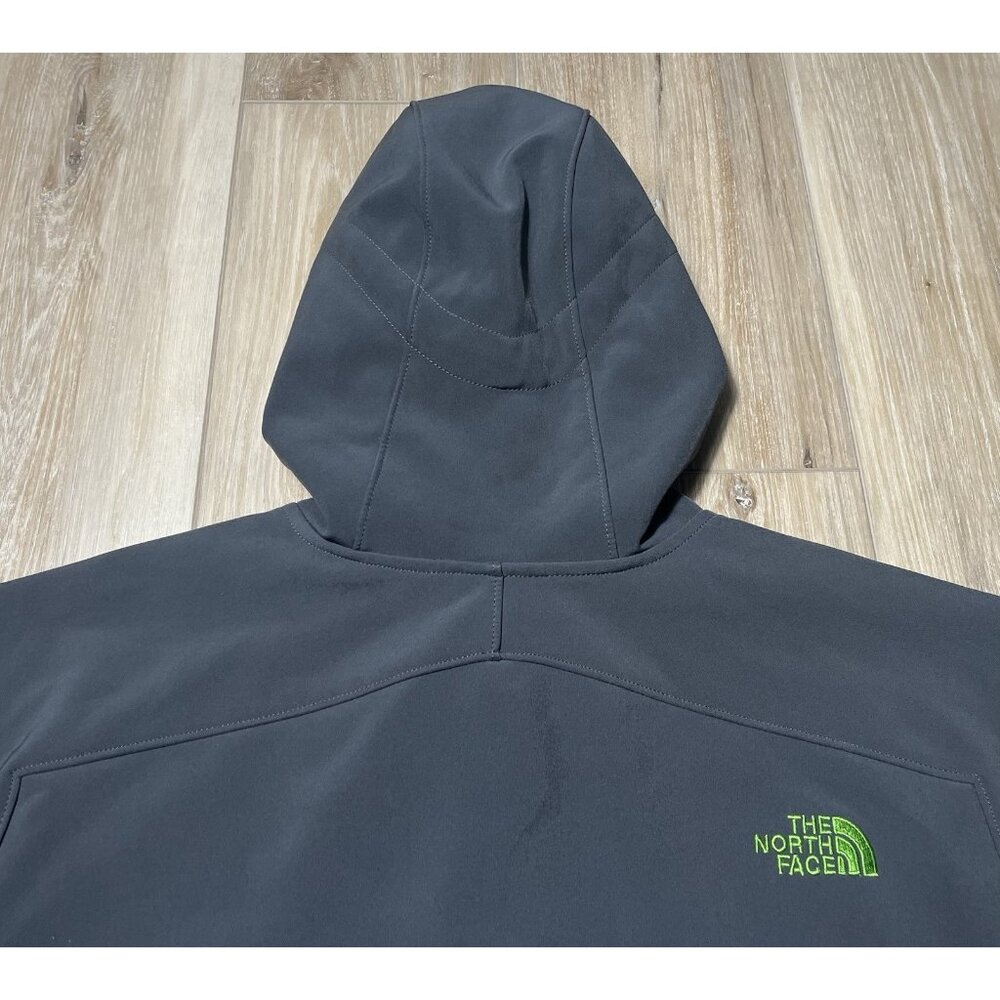 The North Face Soft Shell Hiking Fleece Lined Gray Jacket - Men Size XL - Picture 13 of 13